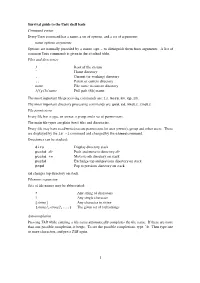 Survival Guide to the Unix Shell Bash Command Syntax Every Unix