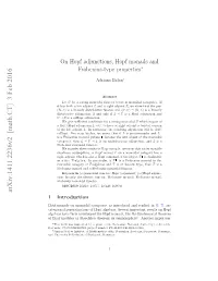 On Hopf Adjunctions, Hopf Monads and Frobenius-Type Properties