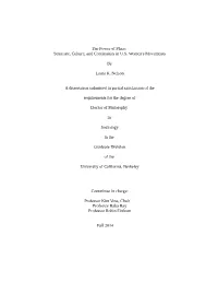 The Power of Place: Structure, Culture, and Continuities in U.S. Women's Movements