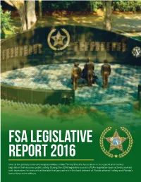 2016 End of Session Report