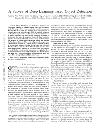 A Survey of Deep Learning-Based Object Detection