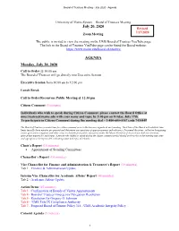 July 20, 2020 Revised