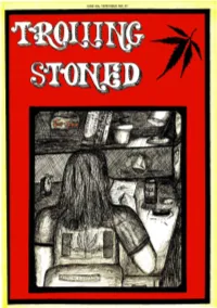 JUNE 4Th, 1976/ISSUE NO. 31 2 TROLLING STONED, JUNE 4, 1976 ~~~~~~~~~~~ Join ~