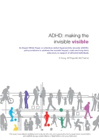ADHD: Making the Invisible Visible