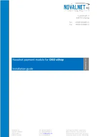 Installation Guide 11 Version