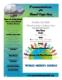 Presentation of the Blessed Virgin Mary Parish