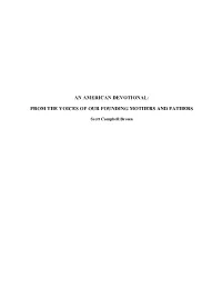 An American Devotional