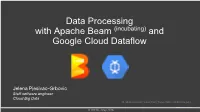 Data Processing with Apache Beam and Google Cloud Dataflow
