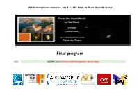 Final Program