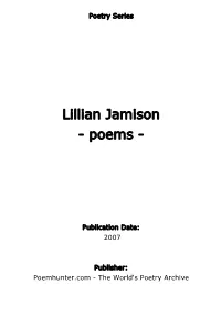 Lillian Jamison - Poems
