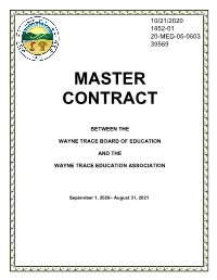 Master Contract