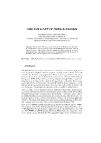 Parlay PAM in 3GPP's IP-Multimedia Subsystem