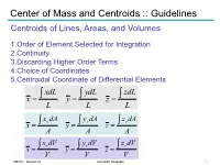 Polar Moment of Inertia 2 J0  I Z   R Da