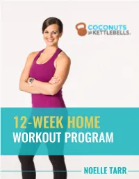 12-Week Home Workout Program