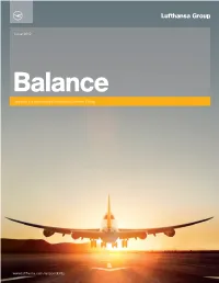 Key Data on Sustainability Within the Lufthansa Group Issue 2012 Www
