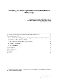 Unfolding the Multi-Layered Structure of the French Mediascape