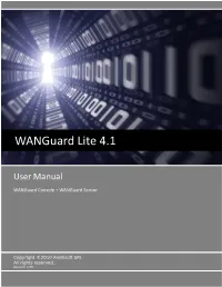 Wanguard Platform 3.0 User Manual