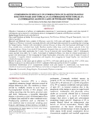 Comparison of Efficacy of Combination of 2% Ketoconazole