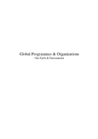 Global Programmes & Organizations