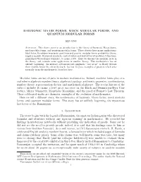 Harmonic Maass Forms, Mock Modular Forms, and Quantum Modular Forms