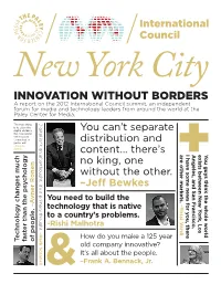 Innovation Without Borders