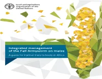 Integrated Management of the Fall Armyworm on Maize