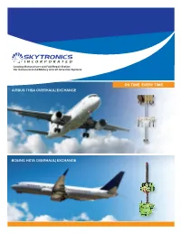 On Time. Every Time. Airbus Thsa Overhaul|Exchange Boeing Hsta Overhaul