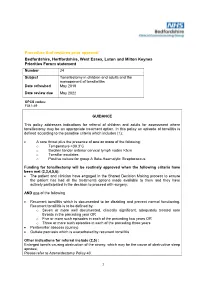 BHPF24 Tonsillectomy in Children and Adults and The
