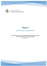 Report of the Monitoring Mission