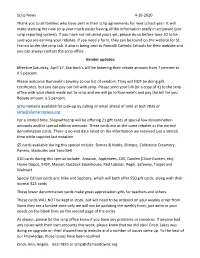 Scrip Newsletter