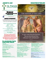 The Baptism of the Lord