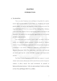 Chapter I Introduction