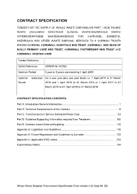 Contract Specification