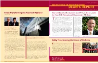 Dean's Report