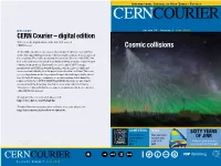 Digital Edition Welcome to the Digital Edition of the June 2016 Issue of CERN Courier