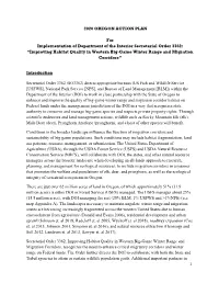 2020 OREGON ACTION PLAN for Implementation of Department Of