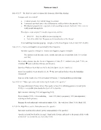 Notes on Acts 5