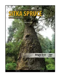 Common Insect Pests and Diseases of SITKA SPRUCE on the Oregon Coast
