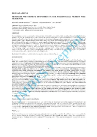 Regular Article Proximate and Chemical Properties of Some