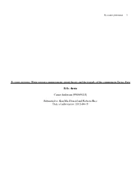 Water Resource Management, Group Theory and the Tragedy of the Commons in Tacna, Peru