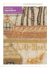 Part Five: Appendices