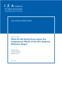 What Do We Really Know About the Employment Effects of the UK's