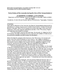 Early History of the Avocado During the Time of the Conquistadores