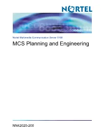 MCS Planning and Engineering