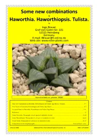 Special Issue No 11 (New Combinations)