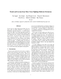 Trends and Lessons from Three Years Fighting Malicious Extensions