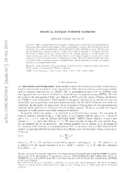 Tropical Totally Positive Matrices 3