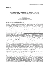 II. Papers the Scandinavian Connection
