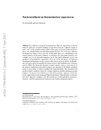 Nucleosynthesis in Thermonuclear Supernovae