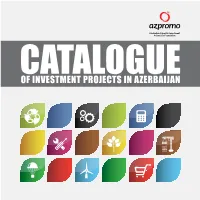 Of Investment Projects in Azerbaijan